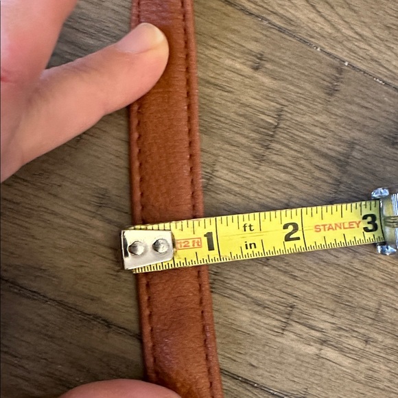 Tan Leather Adjustable Strap - Picture 3 of 5